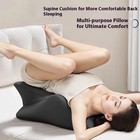 Ergonomic Wedge Prone Pillow  Bed Pillow For Sitting Up  Back  Neck  Leg Pain