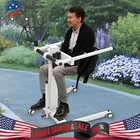 Electric Patient Lift Transfer Chair  Foldable Wheelchair And Car Transfer 90w