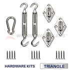 6 8 In Square Triangle Sun Shade Sail Stainless Steel Hardware Installation Kit