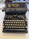 Antique 1913 Royal Standard No 5 Flatbed Staircase Typewriter