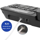 Telephone Extension Cord Phone Cable Line Wire  With Standard Rj11 Plug And 1   