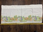 Vintage Disney Winnie The Pooh Themed Curtain Valance      -tigger And Eeyore