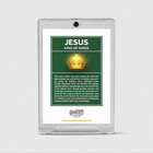 Jesus Christ Trading Card   Holographic   Religious Collectible   Glrc Card Co