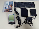 Vintage Palm Pda Vx V3 3   Cradle Dock   Case   Keyboard   Manual   Ac Adapter