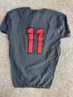 Unlv Rebels Football Jersey Nike Authentic Game Worn Stitched Black Size Large