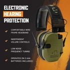 Walkers Razor Electronic Shooting Ear Muff Slim Shooting Anti-noise Earphone Us