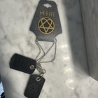 Him Heartagram Leather Dog Tags 2006