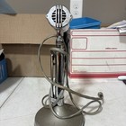 Vintage Microphone Astatic Model No  10-da On T-ug8 Stand