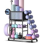  Weight Rack For Dumbbells  Home Gym Storage For Yoga Mat Dumbbells 