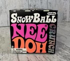 Schylling Needoh Snowball Crunch Squeeze Ball White Crunchy Texture Sensory Toy