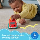 Fisher-price Baby Toy Chime   Ride Fire Truck Push-along Vehicle With Fine Motor