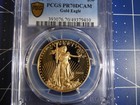 2008-w 1 Oz Gold  50 American Eagle Pcgs Pr70 Dcam -9410 