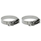 Vibrant 2803  2 Pack Natural Stainless Steel Stainless Steel T-bolt C Lamps  pac