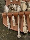 Vintage Sterling Silver Spoon Collection - 10 3 Ounces  not Scrap  W  Display