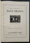 1930 Vintage Rider Driver Sports Annual Equestrian Horse Show Book Eisenbrown