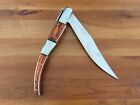 8 5  Arabian Style Navaja Folding Pocket Long Knife Red Scales From Spain