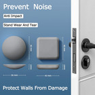 Door Stoppers Wall Protector Buffer Guard Doorknob Door Handle Bumper Self Adhes