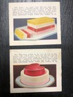 1920s Jell-o Girl Spain Sicily Jello Recipes Antique Advertising Fold Out Card