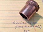 Oilite Flange Bushing Bronze 3 4 Id X 1 X 1 1 4 Brass Bush Shim Spacer Bearing