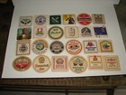 25 Beer Coasters Vintage 1980 s Cardboard European Lot All Different Except 1