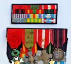Ww2 Original Set French Military Medals Cross 1939-1945 Foreign Legion Africa