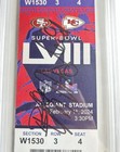 Andy Reid   Brett Veach Signed Super Bowl Lviii 58 Commemorative Ticket Psa dna