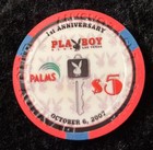  5 Playboy Club Casino Chip   By Artist Leroy Neiman   Ltd  2000