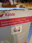 Kidde Kl-2s Two-story Fire Escape Safety Ladder With Anti-slip Rungs 13-foot