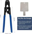 Pex Cinch Clamp Crimping Tool Kit  20pc 1 2   10pc 3 4  Clamps With Pipe Cutter