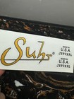 2pcs Suhr Bass Guitar Limited Edition Headstock Vinyl Uv Raised Decals Stickers