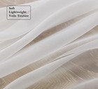  Tier Sheer Curtains 36 Inches Length With Rod 42 w X 36 l  pack Of 1  Ivory