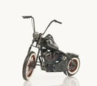 60s Harley Davidson Old Hardtail Chopper Motorcycle Metal Model 13  Home Decor