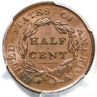 1828 C-3 R-1 Pcgs Ms 64 Bn Cac 13 Stars Classic Head Half Cent Coin 1 2c