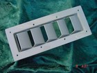 Silverton Boat Gray Side Hull Vent Louver 14  Boat New 14-1 8  X 5-5 8  See Pics