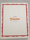 Pinocchio Exclusive 1993 Commemoratie Lithograph - Walt Disney Masterpiece - Z06