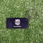 Vintage 1994 Tag Express Oakland Raiders Nfl Football Logo Key Chain Tag
