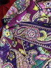 Vera Bradley Iconic Weekender Travel Bag  18x12x6