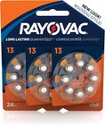Size 13 Hearing Aid Batteries 24-pack - Unmatched Longevity For Hearing Devices
