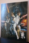 Mark Hamill  Carrie Fisher X5   Signed Autographed Star Wars Photo   Psa Dna