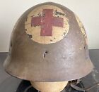 Ww2 Japanese Red Cross Type 90 Helmet Without The Liner  rare 