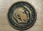 1947  51  Spain 1 Peseta 