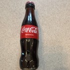Coca-cola Share A Coke Glass Contour Bottle    bradford    Label W  Coke Cap