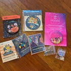 Disney Destination D23 2025 Event Gift Lot  Patch Pin Button Poster Bag Lug