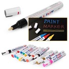 12pcs Waterproof Permanent Paint Marker Pen For Car Tyre Tire Tread Rubber Metal