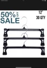 Clothes Hangers - Heavy Duty Pants Hanger 12  30 Qty  sale 50  Off  it 36 