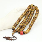 Ancient Antique Tibetan 108 Prayer Kapala Mala Sacred Buddhist Meditation Beads