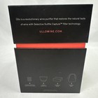   llo Wine Purifier Set W  4 Filters Base Pouch Sulfite Remover Aerator Open Box
