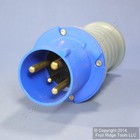Leviton International-rated Splashproof Pin   Sleeve Plug 63a 250vac Sp363p6