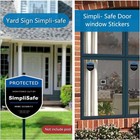 3pcs Yard Sign Shield Compatible For Simplisafe Home Security System   3pcs Door w