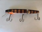Extremely Rare Vintage 9  Wiley Jointed Wooden Muskie Fishing Lure Never Used 